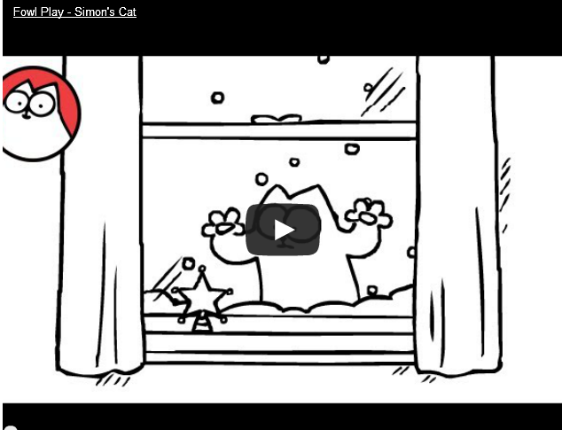 New Simon’s Cat Video:  “Fowl Play”