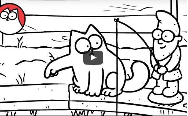 Funny Pet Video:  Simon’s Cat “Icecapade”